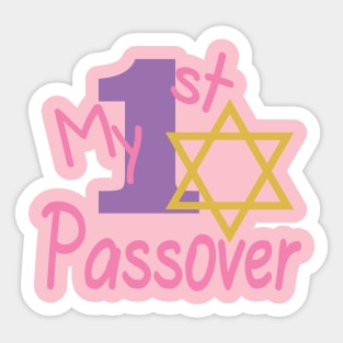 My First Passover Sticker